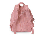 Zaino spiaggia bambina anti sabbia Pink Whale Monnëka spallacci e zip