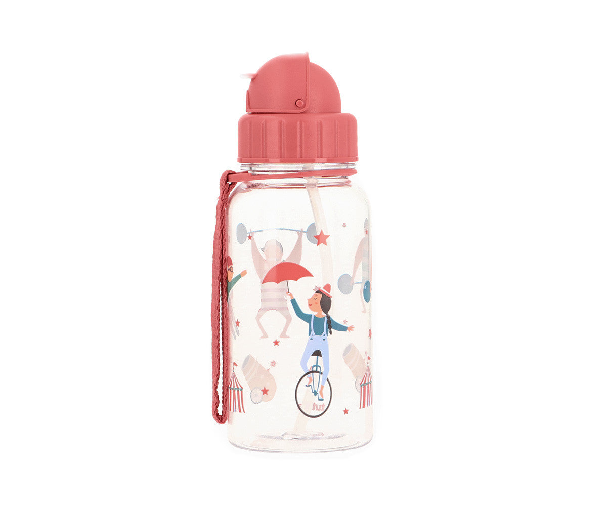 Tutete Borraccia Animali del Circo bambino 500 ml con cannuccia - Le Coccole