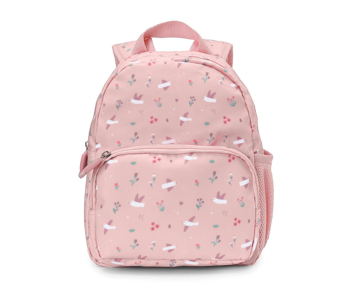 Zainetto asilo Blossom Birds vista frontale