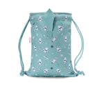 Sacca zaino bambini 34,5 x 27,5 cm, fantasia Pandas in Space