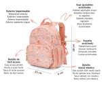 Tasca esterna con zip dello zainetto Tutete Mouse Fairies