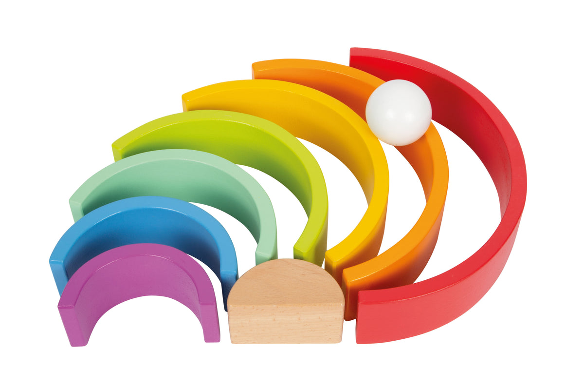 Arcobaleno legno bambini 1 anno Small Foot, gioco in legno e Montessori
