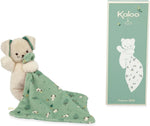 Doudou Kaloo Cagnolino Verde con la sua scatola regalo, un regalo nascita già pronto da donare