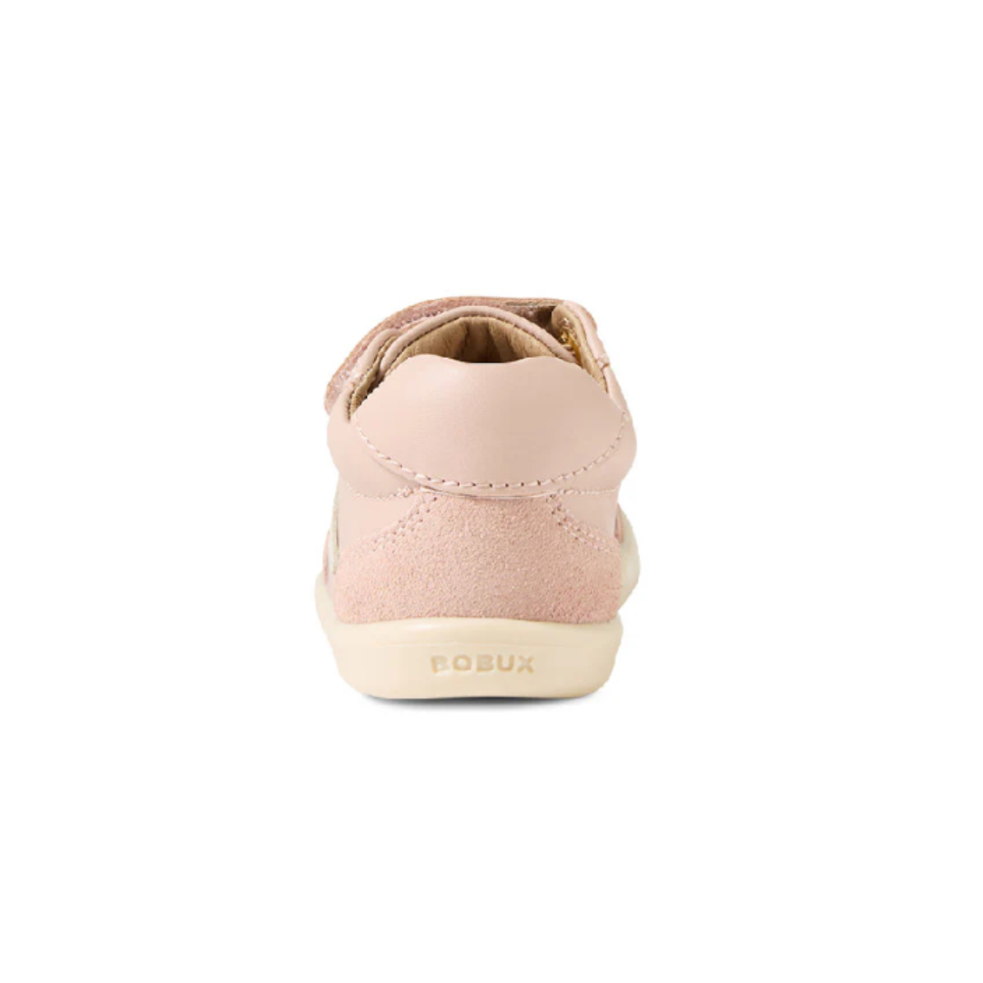 Bobux i-Walk Champ Cameo Rose, suola flessibile e collo imbottito