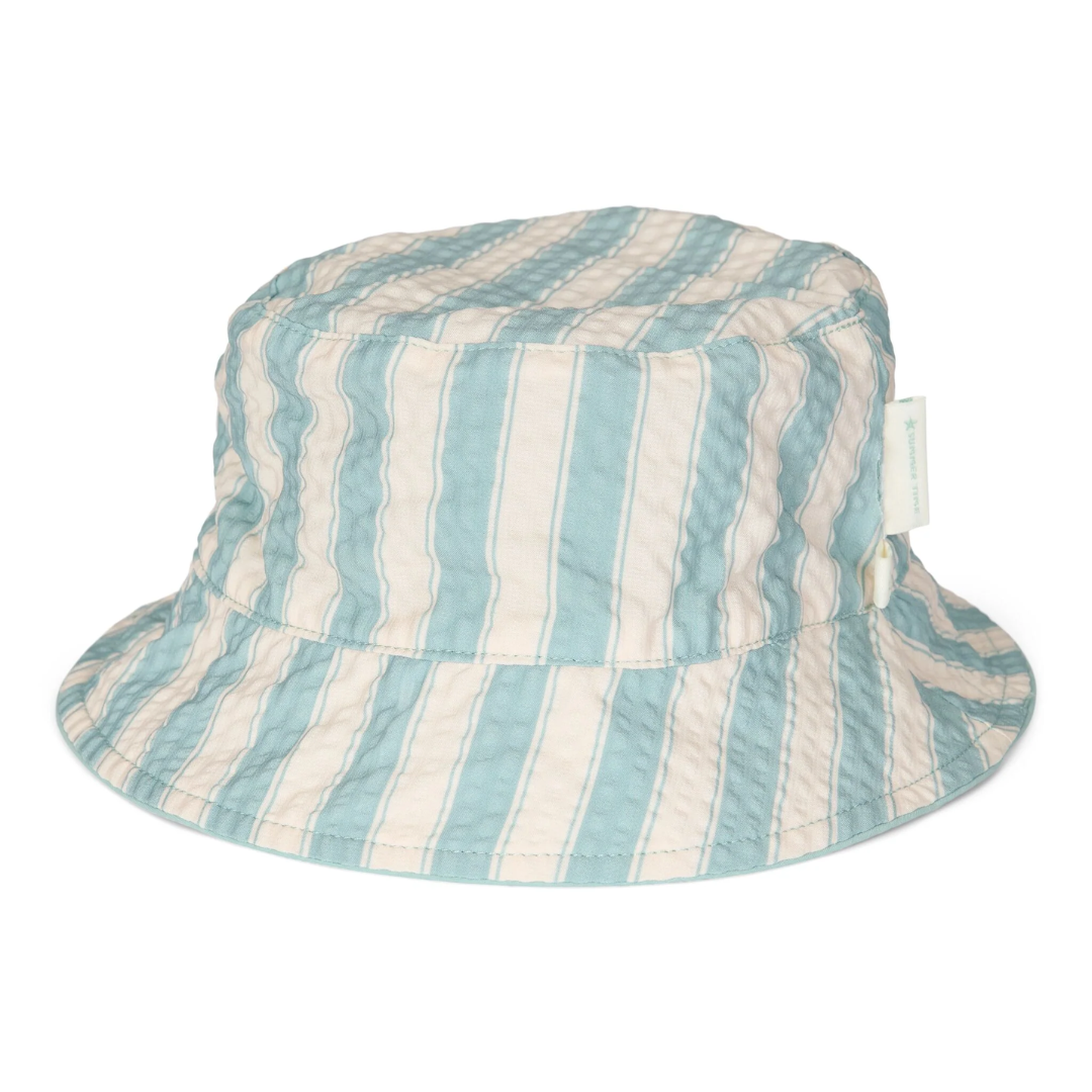 cappello spiaggia bambini Little Dutch verde acqua
