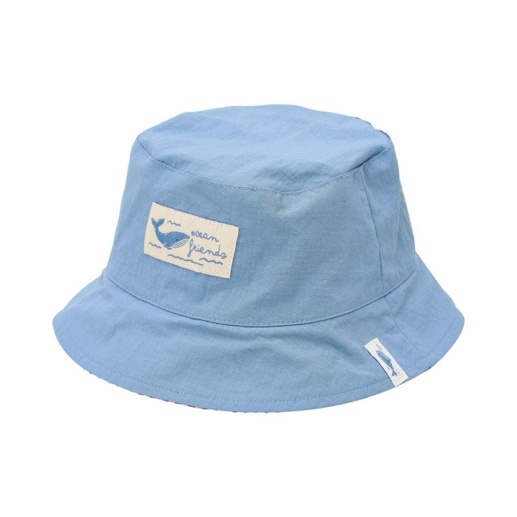 cappello spiaggia bambini Little Dutch reversibile