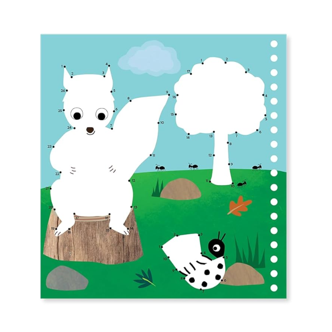 libro da colorare con acqua per bambini