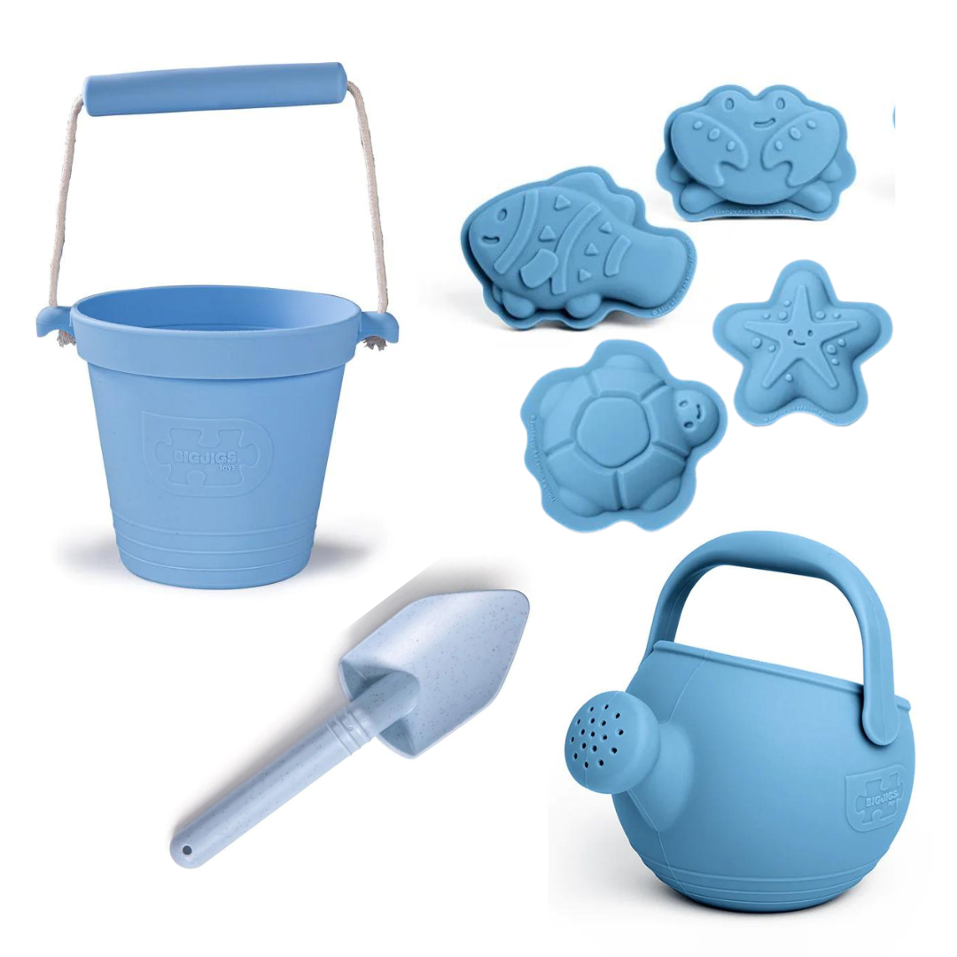 Set Giochi Spiaggia in Silicone Alimentare - Ocean