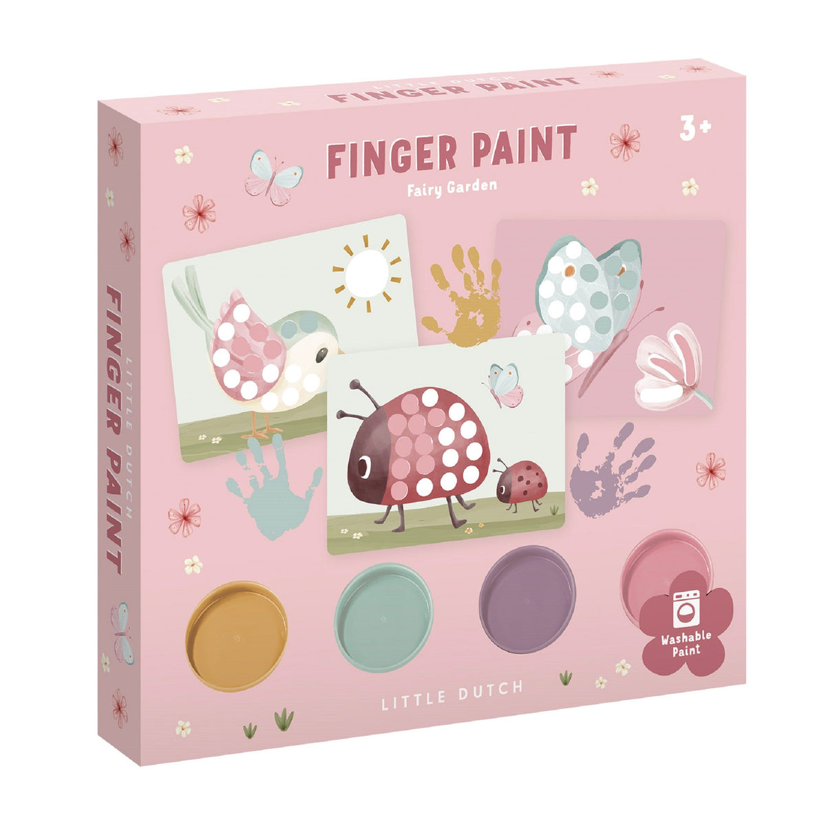 Set Pittura con le Dita Fairy Garden Little Dutch – regalo bambina 3 anni