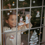 Little Dutch vetrofanie natalizie multicolore – adesivi per finestre di Natale