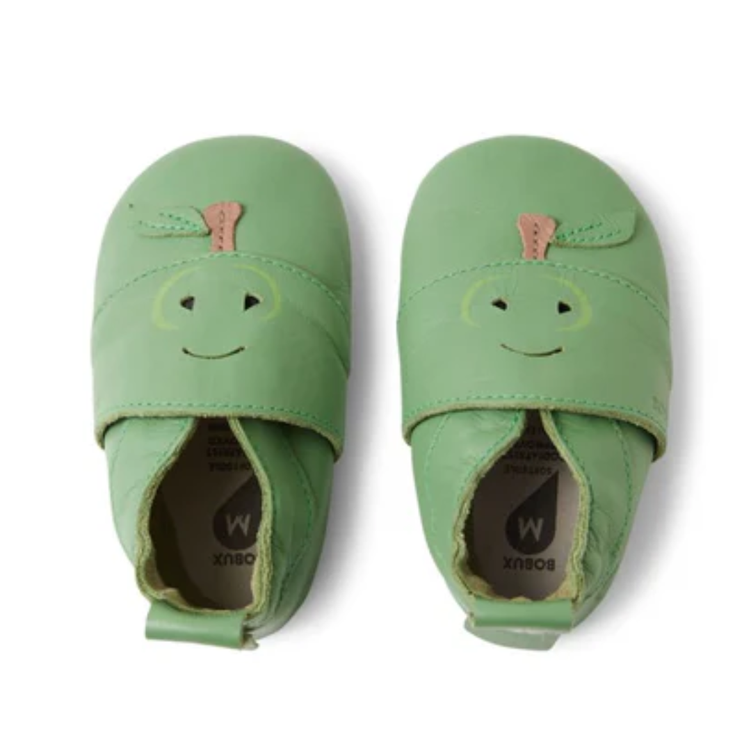 Scarpine morbide effetto piedi nudi per sviluppo motorio  Soft Sole Apple Pomme English Ivy 