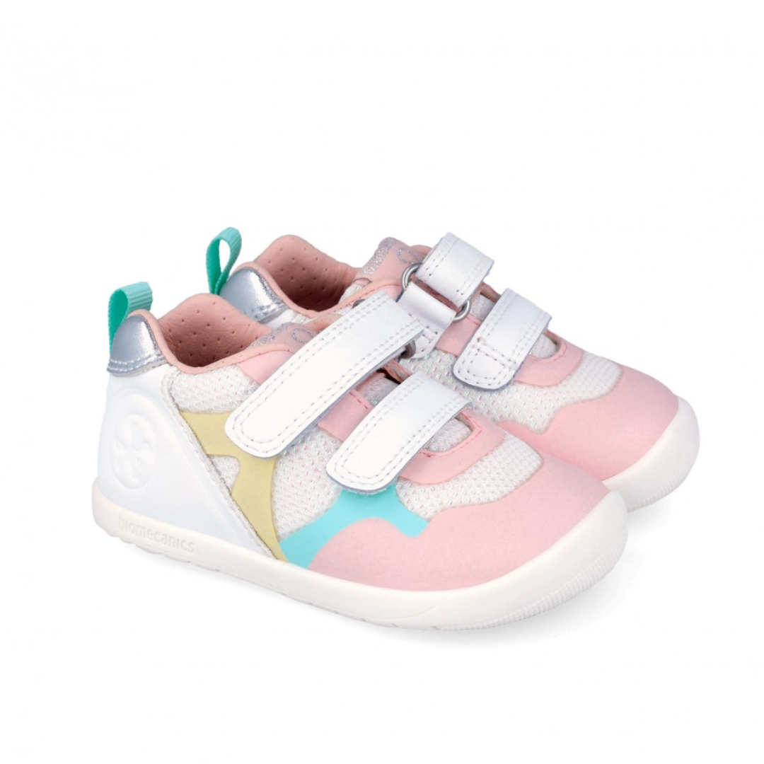 Biomecanics Barefoot multicolor scarpa primi passi vista laterale