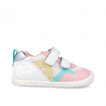 Biomecanics Barefoot multicolor scarpe primi passi vista posteriore laterale