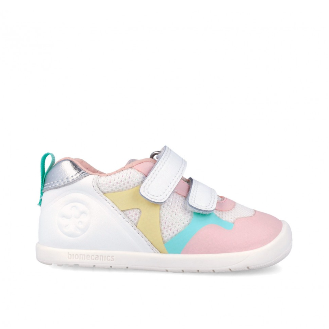 Biomecanics Barefoot multicolor scarpe primi passi vista posteriore laterale