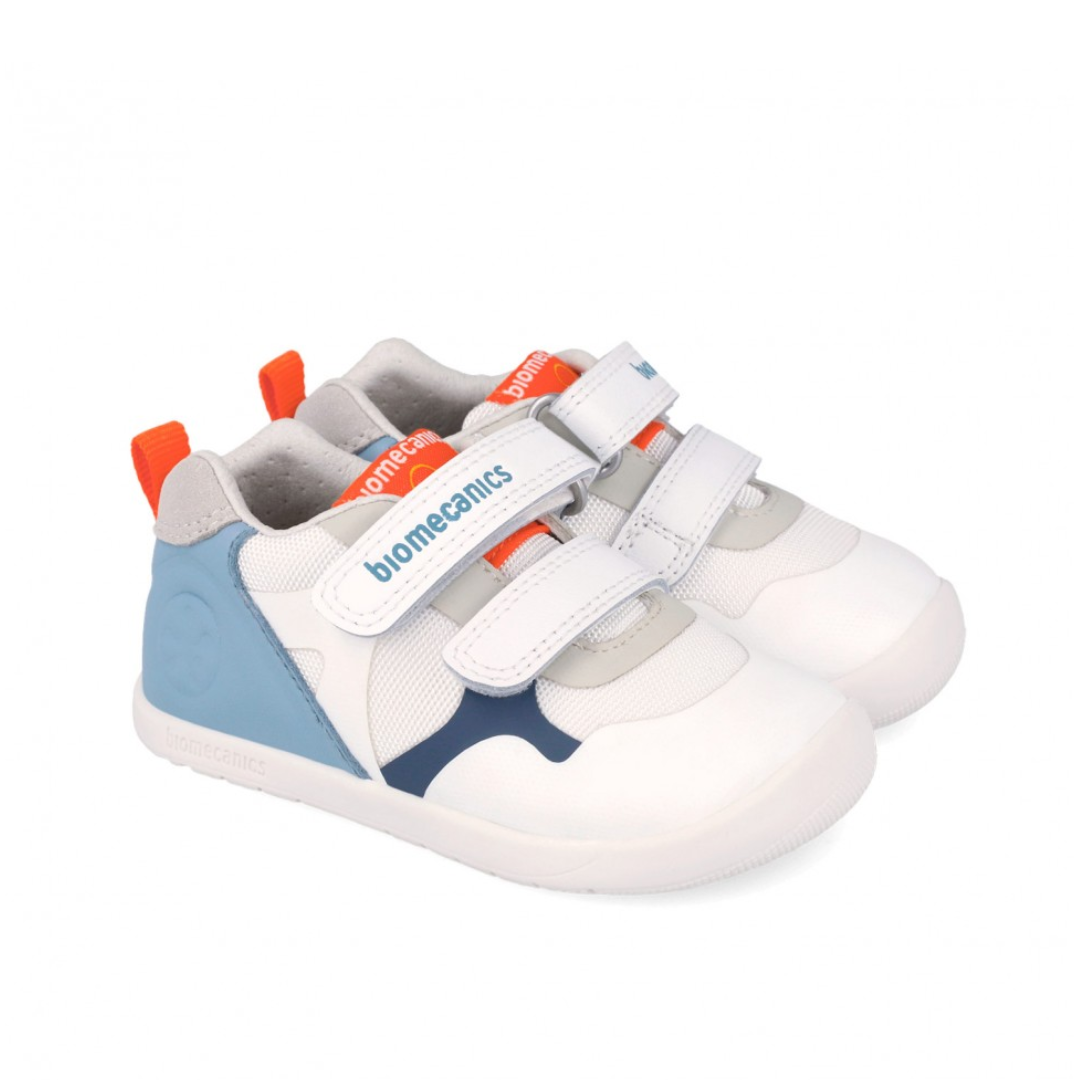 Biomecanics - Biogateo - Barefoot SPORT Bianco e Blu