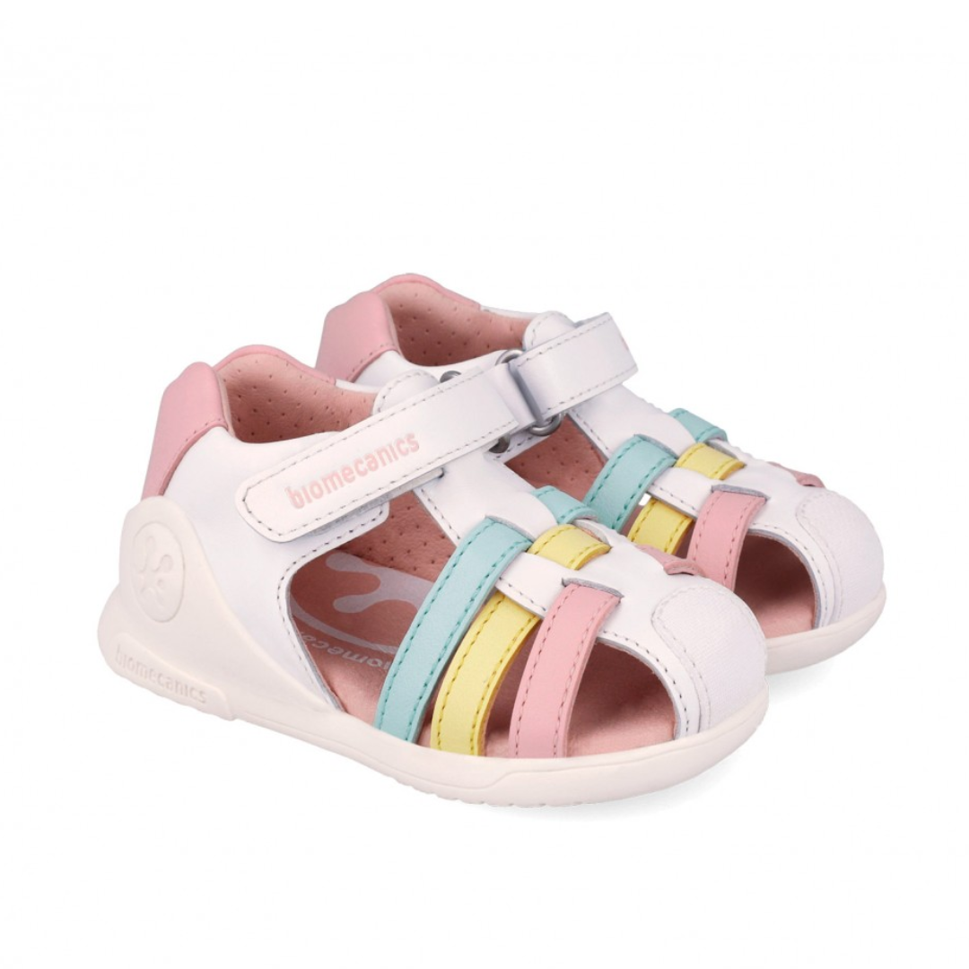Sandalo ragnetto bambina Biomecanics con suola flessibile
