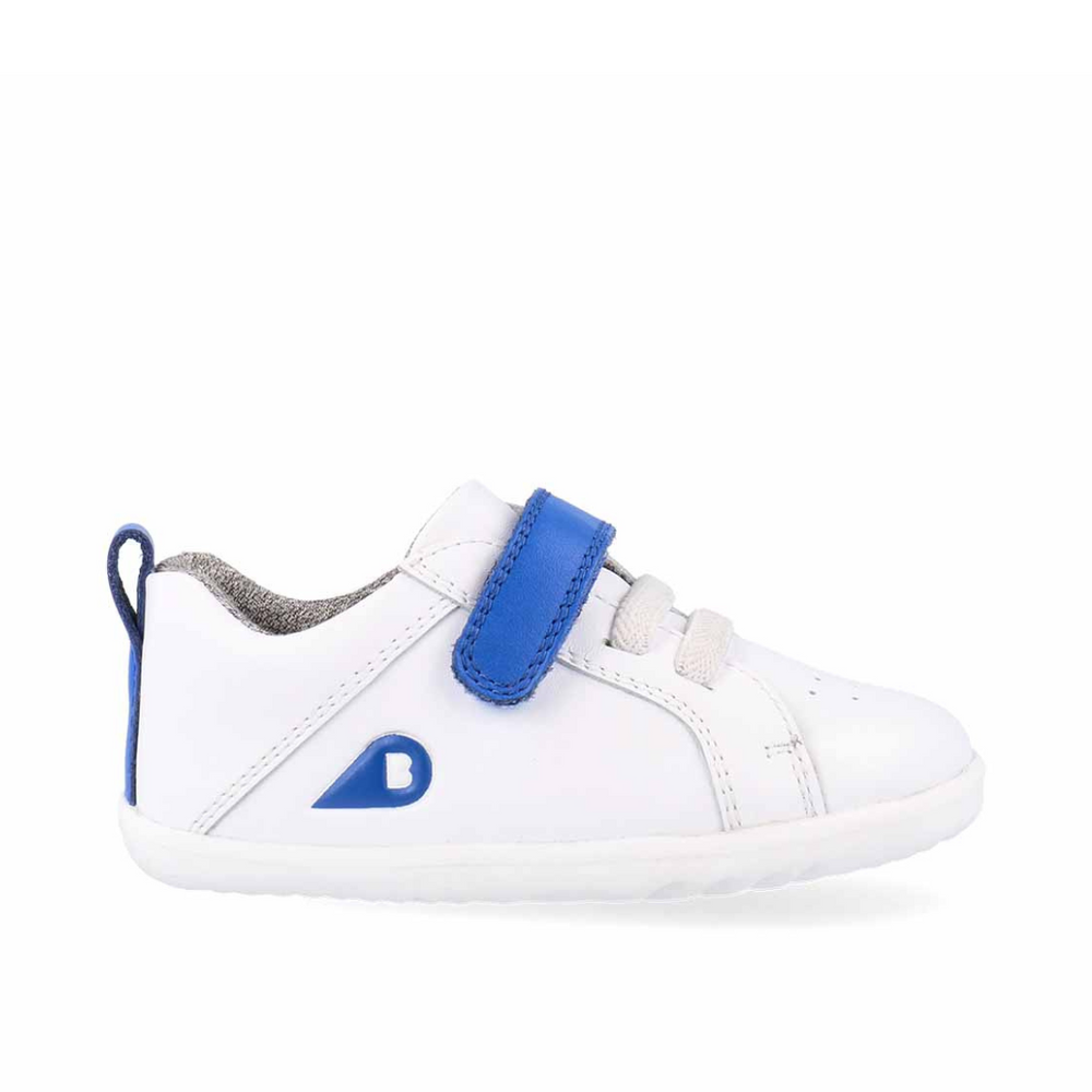 Bobux Step Up Pace Optical White Gentian Scarpe Primi Passi Le Coccole