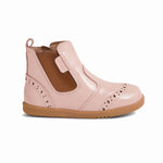 Bobux I-Walk Billie Cameo Rose stivaletto bambina in pelle rosa con zip laterale