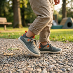 Scarpe flessibili bambini Bobux Alpha Meta Vetiver dimostrazione flessibilità suola