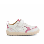 Bobux Alpha Neo I-Walk White scarpe barefoot bambino, suola flessibile drop 0