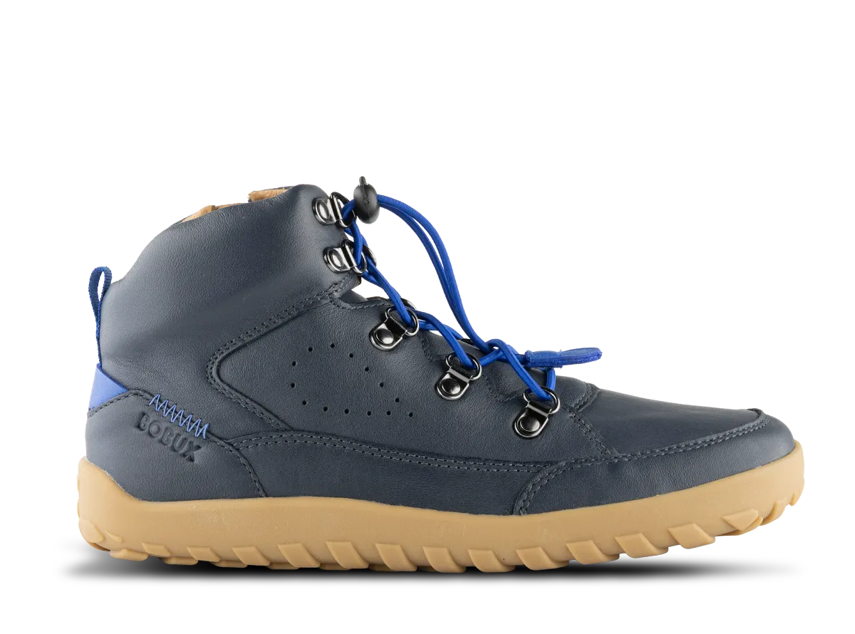 Bobux Next Gen Branx Navy stivaletto barefoot ragazzi e donna blu