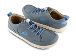 Dettaglio lacci elastici con fermacorda della Bobux Tucker Stormy Weather