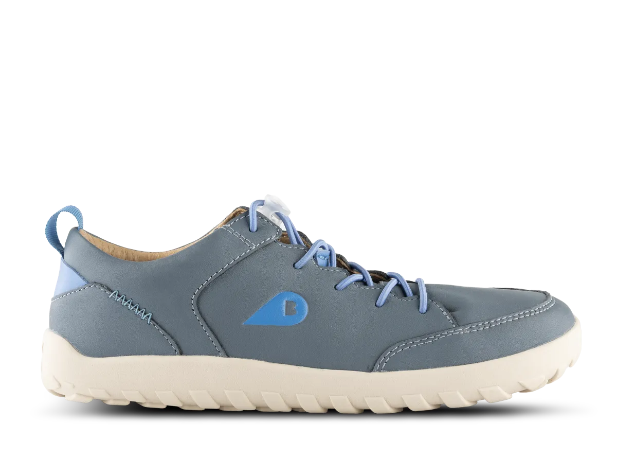 Bobux Next Gen Tucker Stormy Weather scarpe barefoot ragazzi e donna blu petrolio