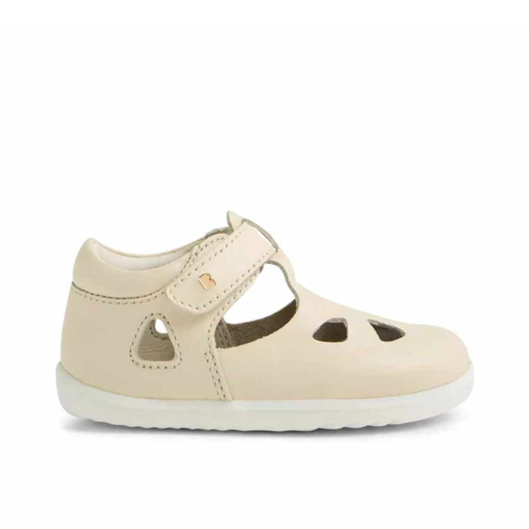 bobux outlet sandalo primi passi zap ii chalk panna