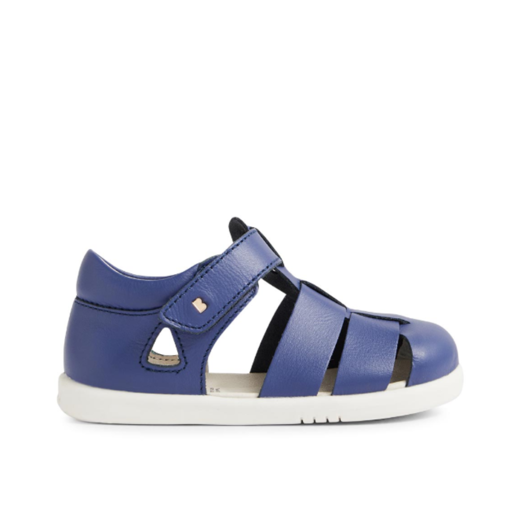 Bobux I-Walk Tidal – Sandales Barefoot Enfant Été, Cuir Hydrofuge QuickDry, Protection Orteils & Respirantes