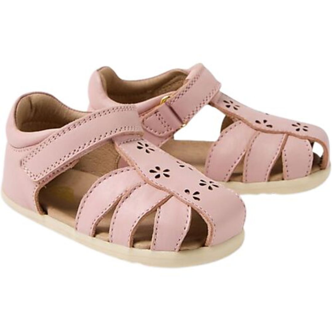 Sandali Bobux rosa primi passi Holly Ballet Pink con punta chiusa