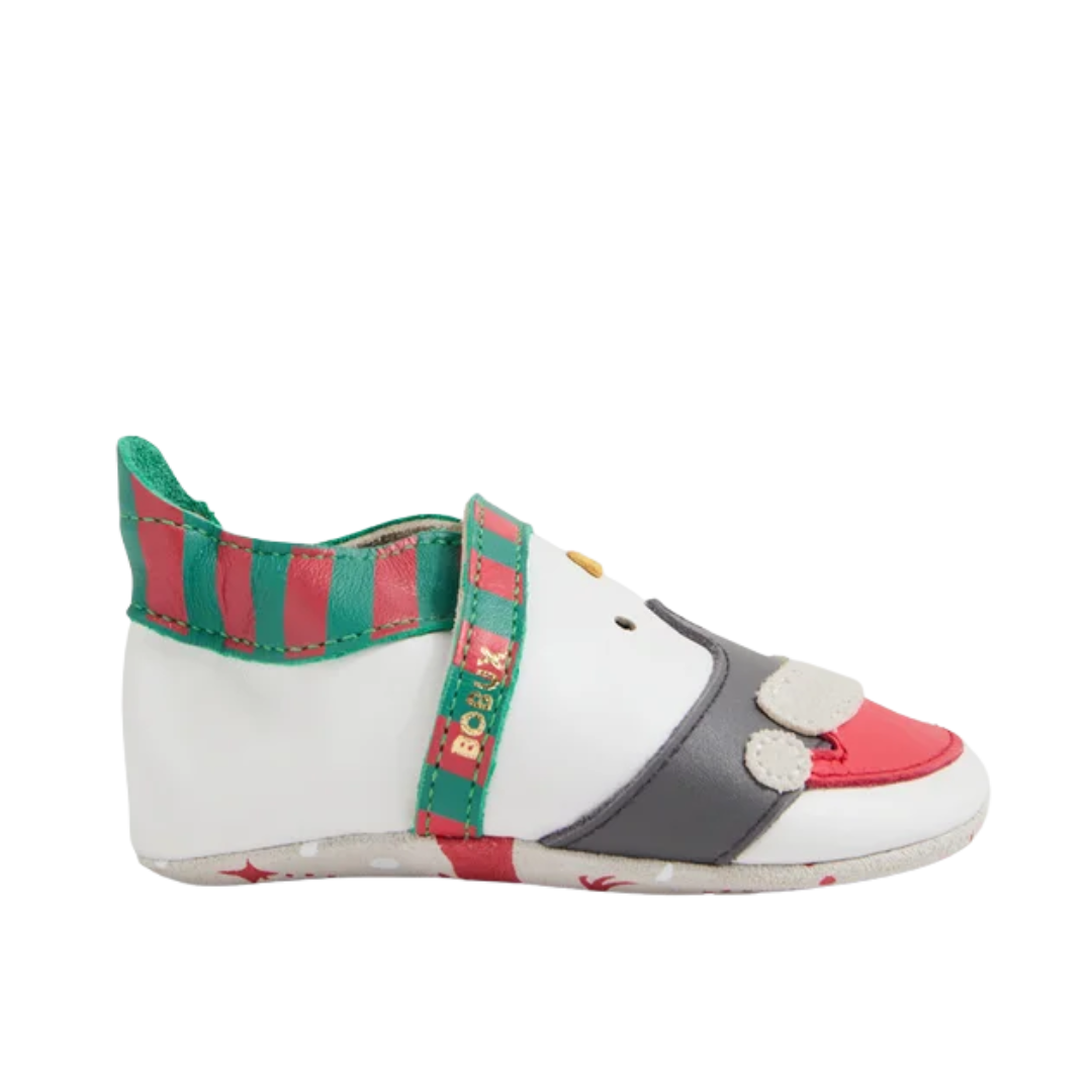 Bobux Soft Sole | Pinguino - Jingle White Poppy