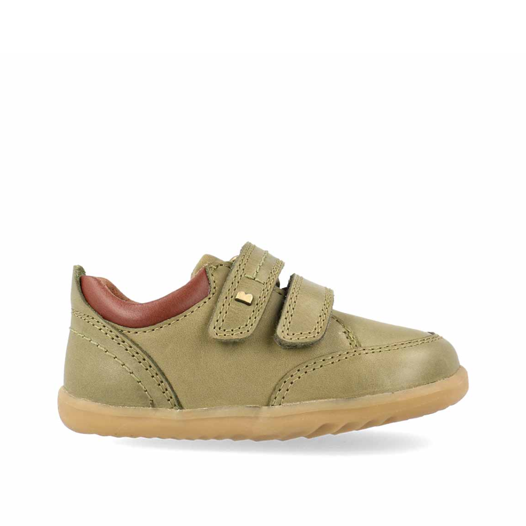 Scarpe Bobux Primi Passi - Timber Low Sea Kelp - in pelle