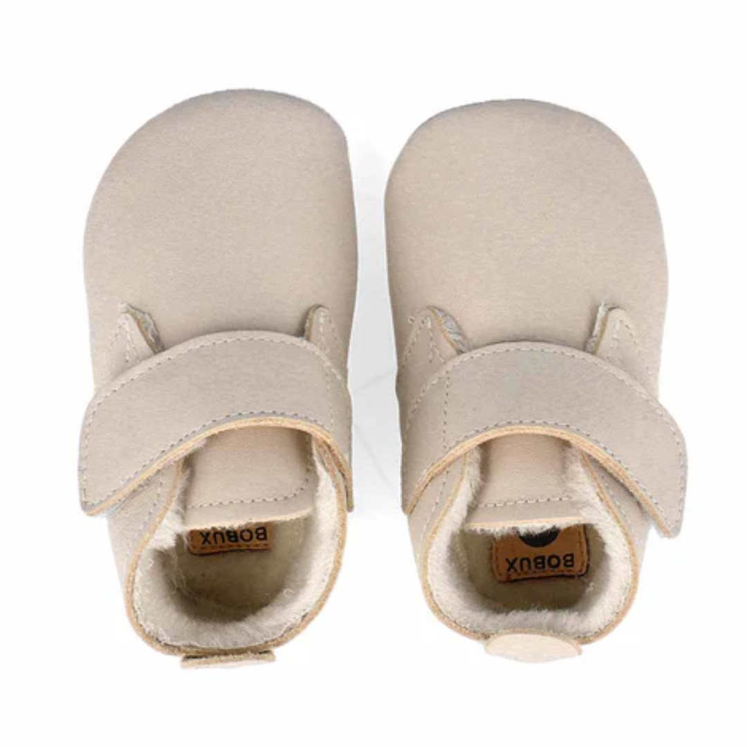 Bobux Soft Sole - Arctic Milk - interno in lana merino