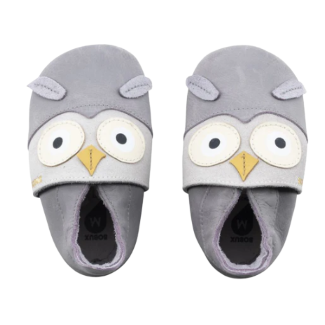 Bobux Soft Sole - Gufo Grigio - Grey Gull