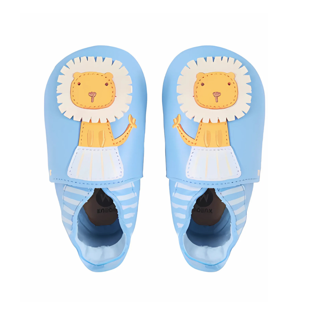 Bobux Soft Sole -   Lionello Azure Blue