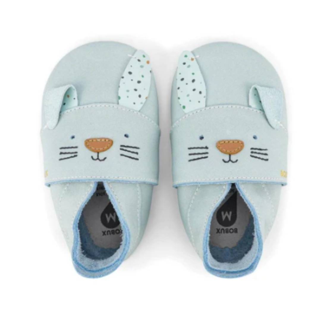Bobux Soft Sole - Coniglio Celeste - Hopsy Seafoam