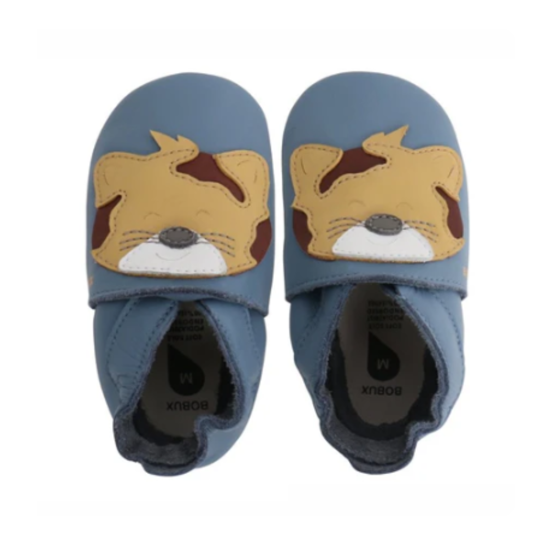 Bobux Soft Sole | Leopardo Celeste