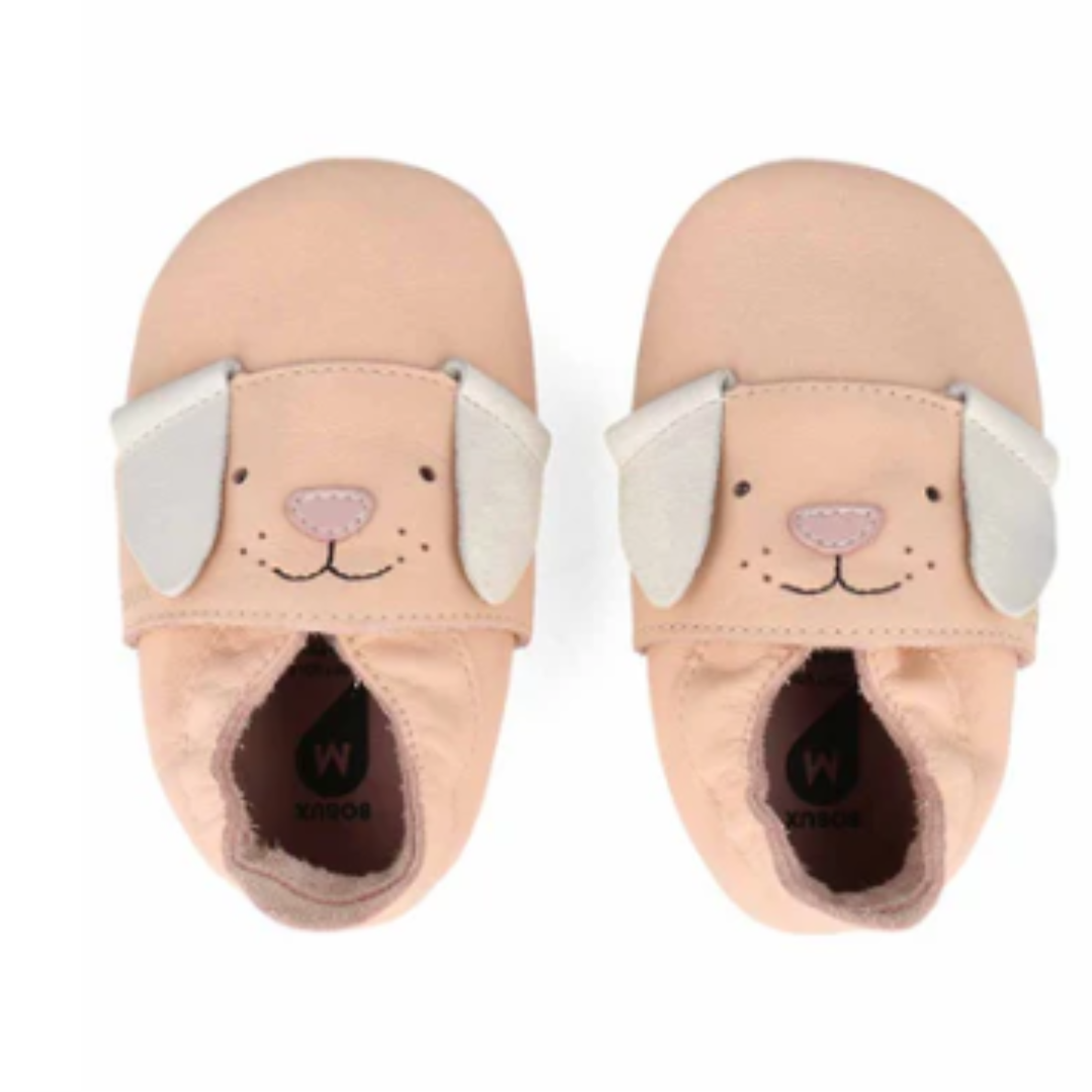 Bobux Soft Sole - Cagnolino - Little Pup Rose Quart
