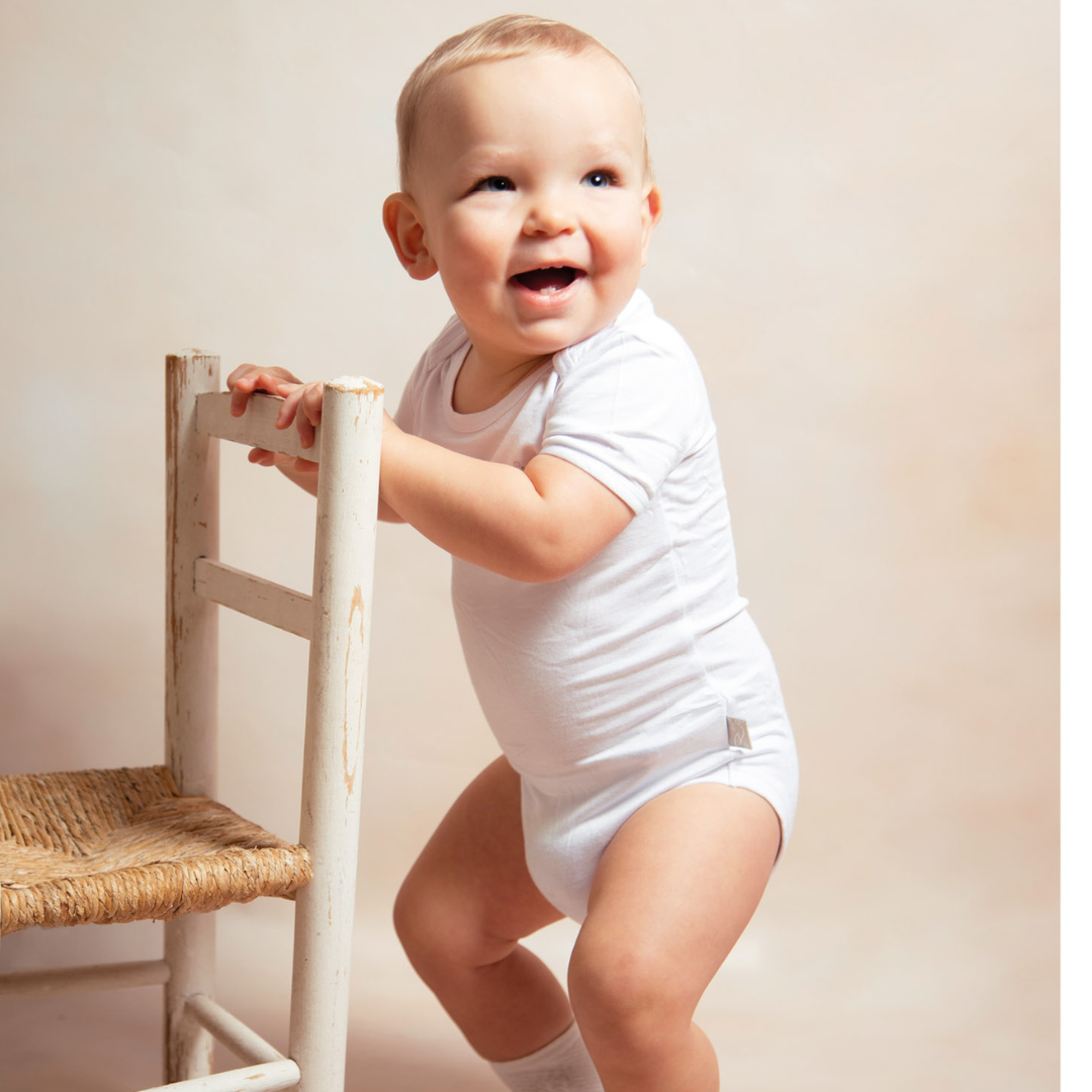 Body Neonato in BambΓΉ Naturale Dili Best Freschezza e Confort