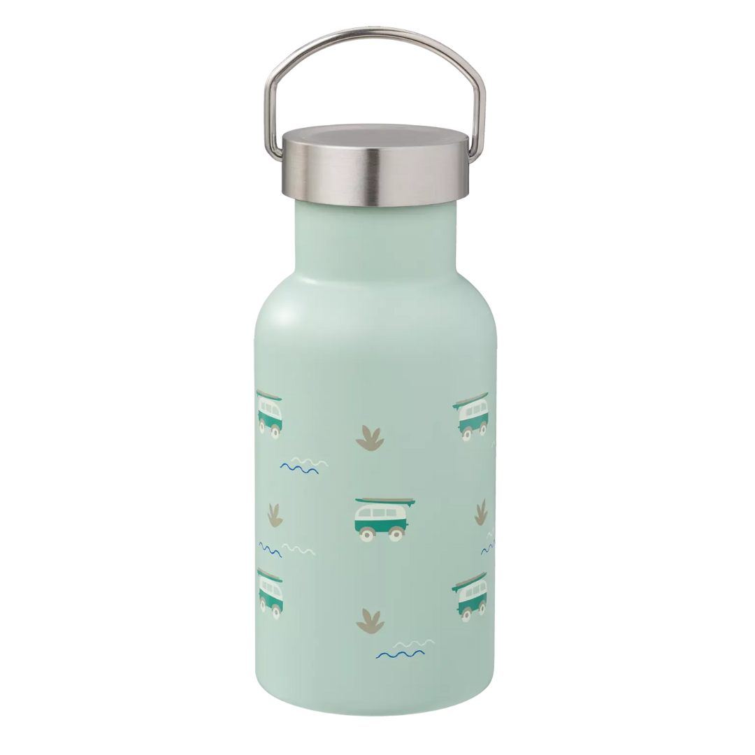 Borraccia termica Fresk Surf Boy con doppio tappo intercambiabile, sportivo e a vite