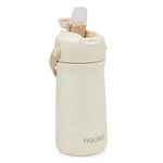 Borraccia bambino Noüka Shifting Sand con cannuccia in silicone