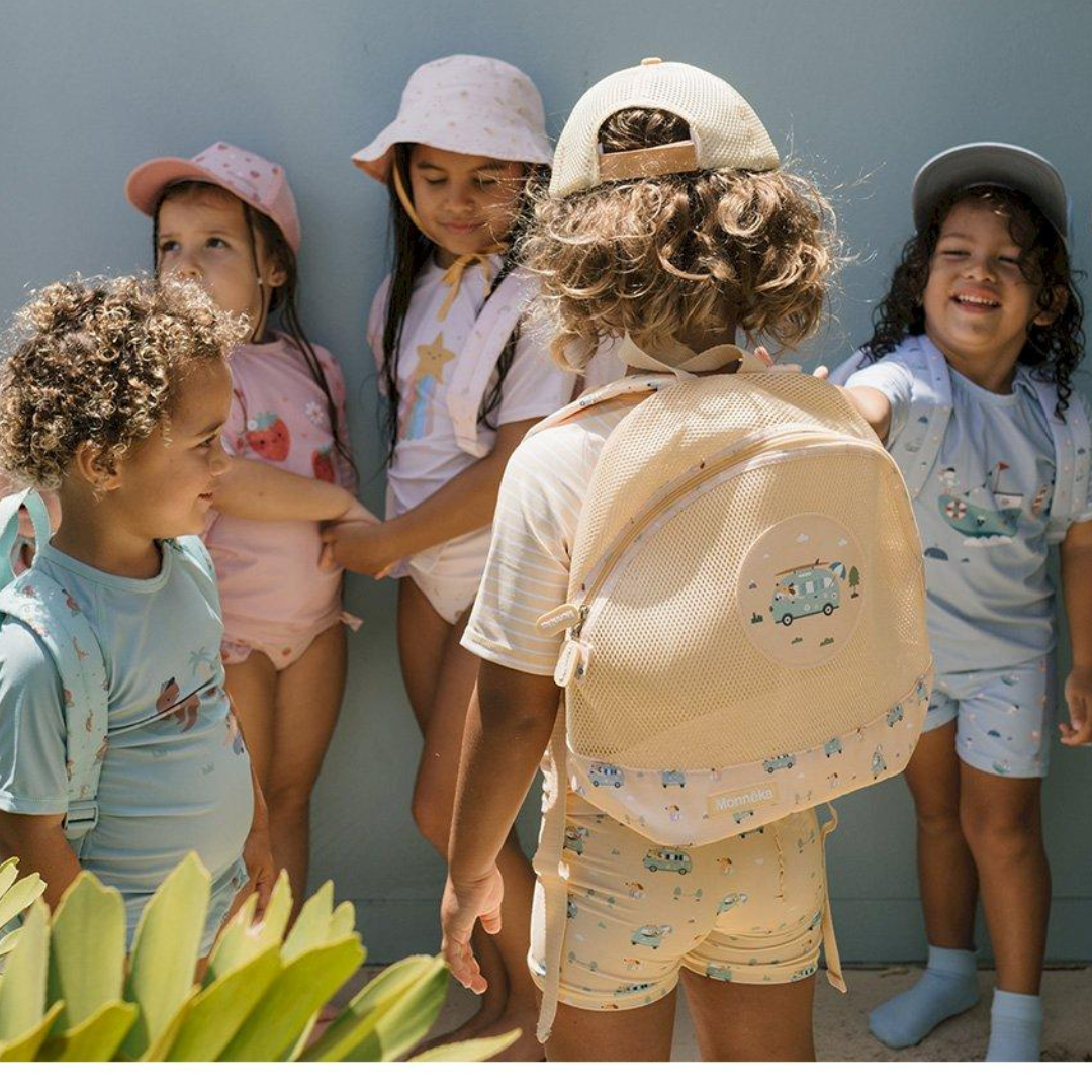 Zainetto Anti Sabbia Bambino – Surf Van Giallo