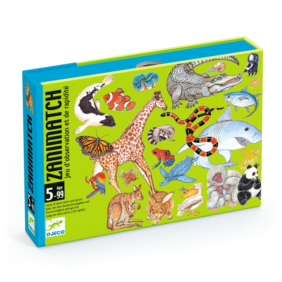 Carte da gioco Zanimatch Djeco – confezione