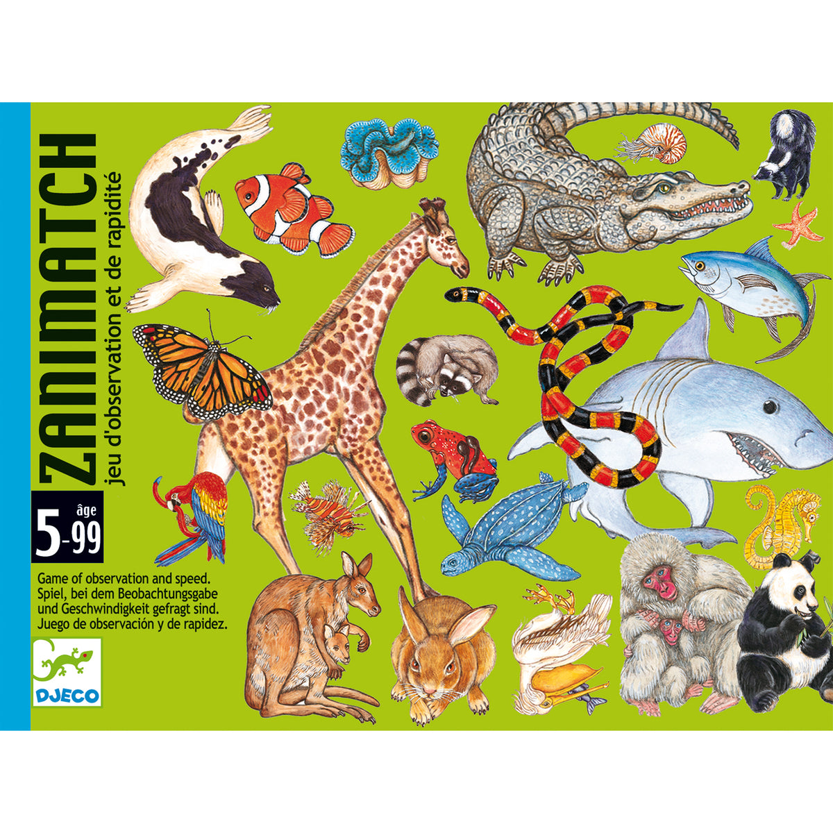 Zanimatch Djeco – carte con gli animali