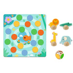 Tombola Djeco animali selvatici – gioco della tombola del cofanetto