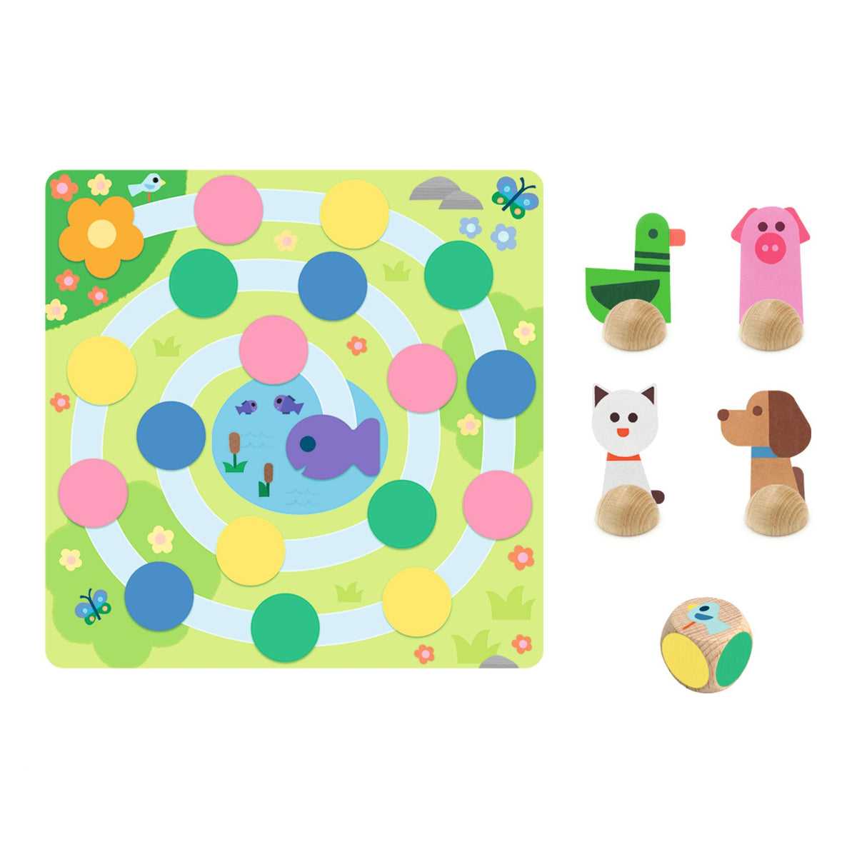 Tombola Djeco animali della fattoria – gioco della tombola del cofanetto