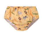 Costumino contenitivo mare e piscina bambina fantasia animali Monnëka Wild Animals