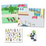 Stickers Fanfare Djeco – adesivi puffy spessi e morbidi