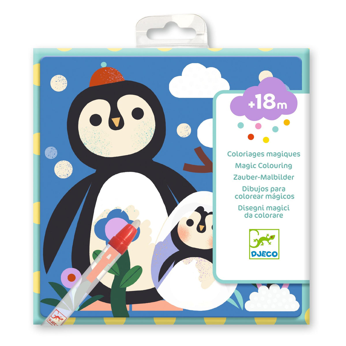Disegni magici con acqua Djeco Peekaboo – confezione