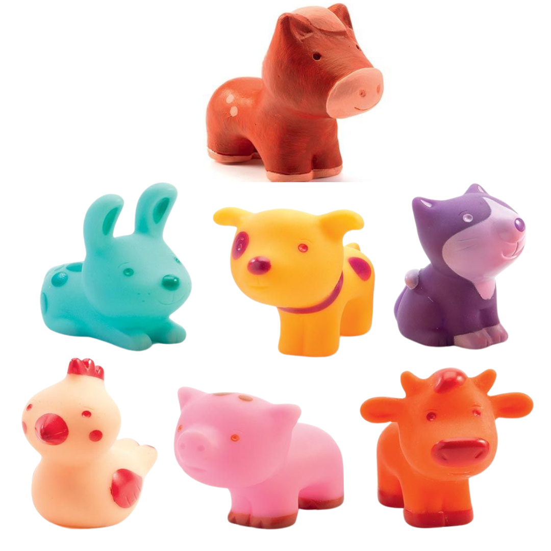animali colorati